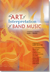 The Art of Interpretation of Band Music book cover